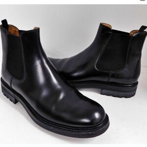 Church's Genie‎ Black Leather Ankle Boots Italy 40.5